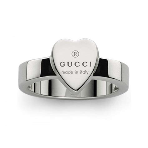 gucci trademark heart ring reviews|Gucci heart ring gold.